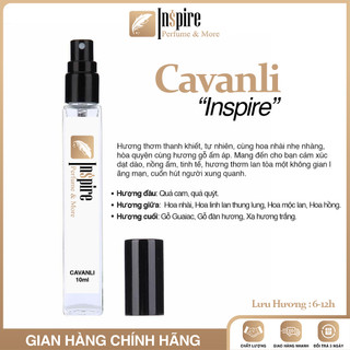 Nước hoa cavanli inspire - nước hoa unisex 10ml