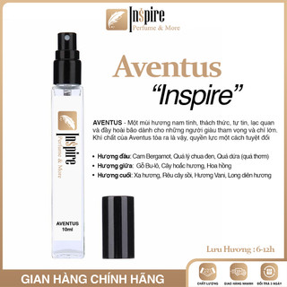 Tinh dầu nước hoa nam aventus 10ml - quyền lực, nam tính, tinh tế, hấp dẫn