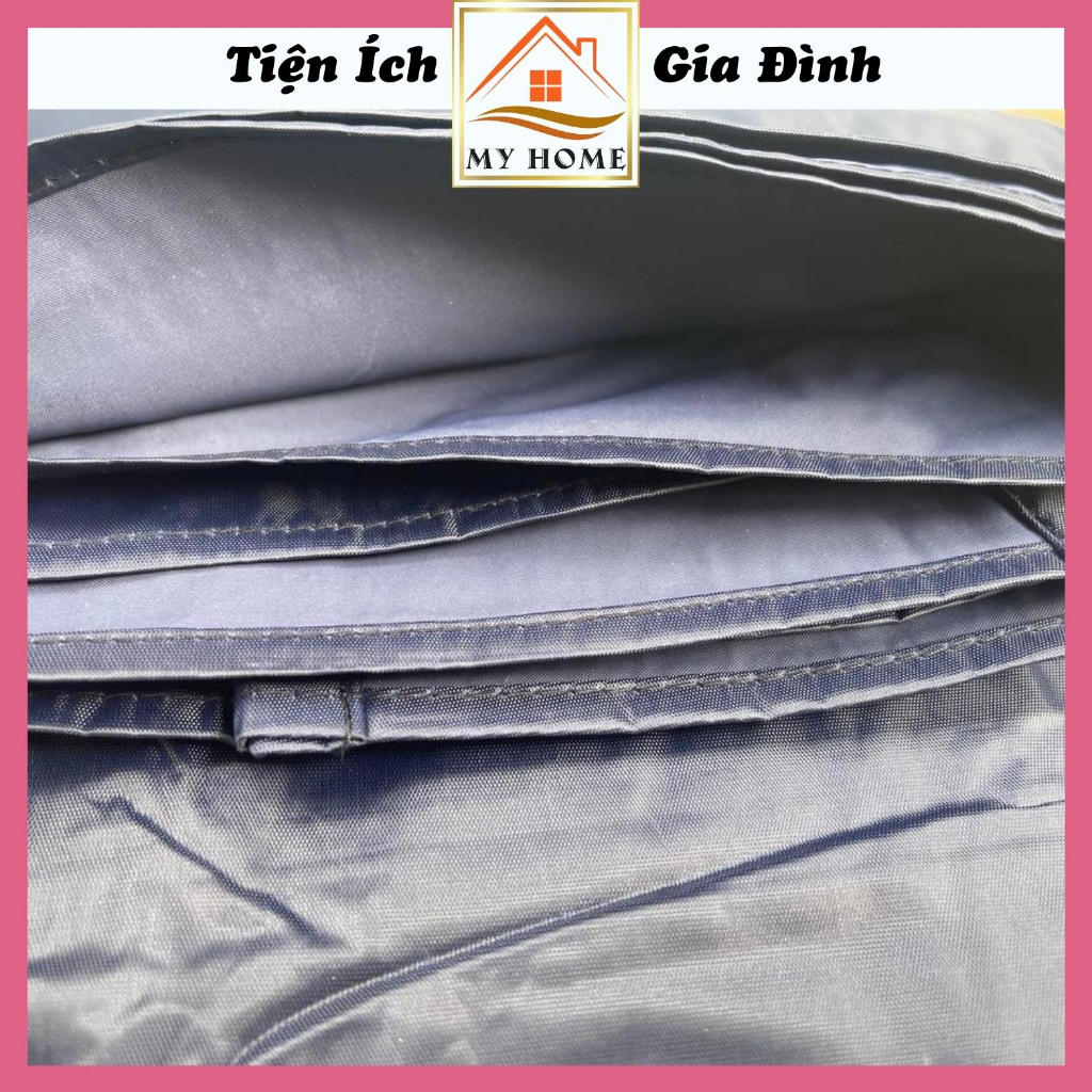 Áo mưa cánh dơi, áo mưa vải dù xẻ tà cao cấp bền bỉ