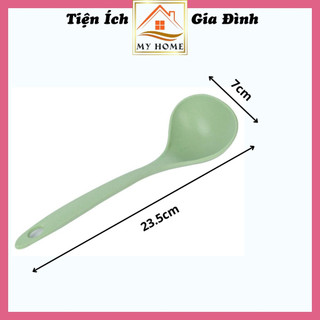 Vá múc canh lúa mạch, muỗng múc canh nhựa lúa mạch