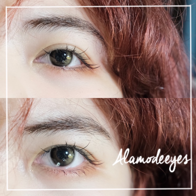 Lens đen filter nâu