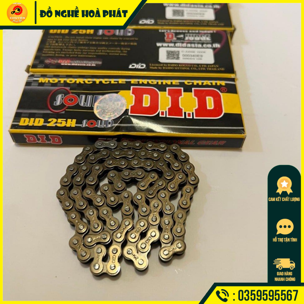 Xích cam DID dành cho các loại xe số xe ga 84-88-90 |Hàng loại 1