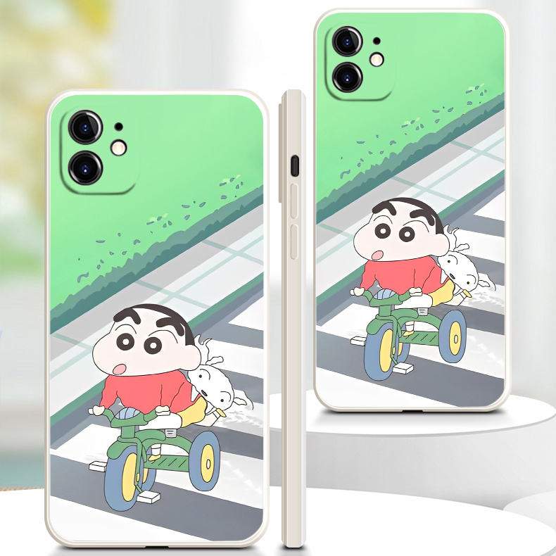Ốp iphone shin đi xe đạp siêu đáng yêu ip 7 8 plus 12 Pro max 11 Pro X XS MAX XR 14 13pro prm e4797