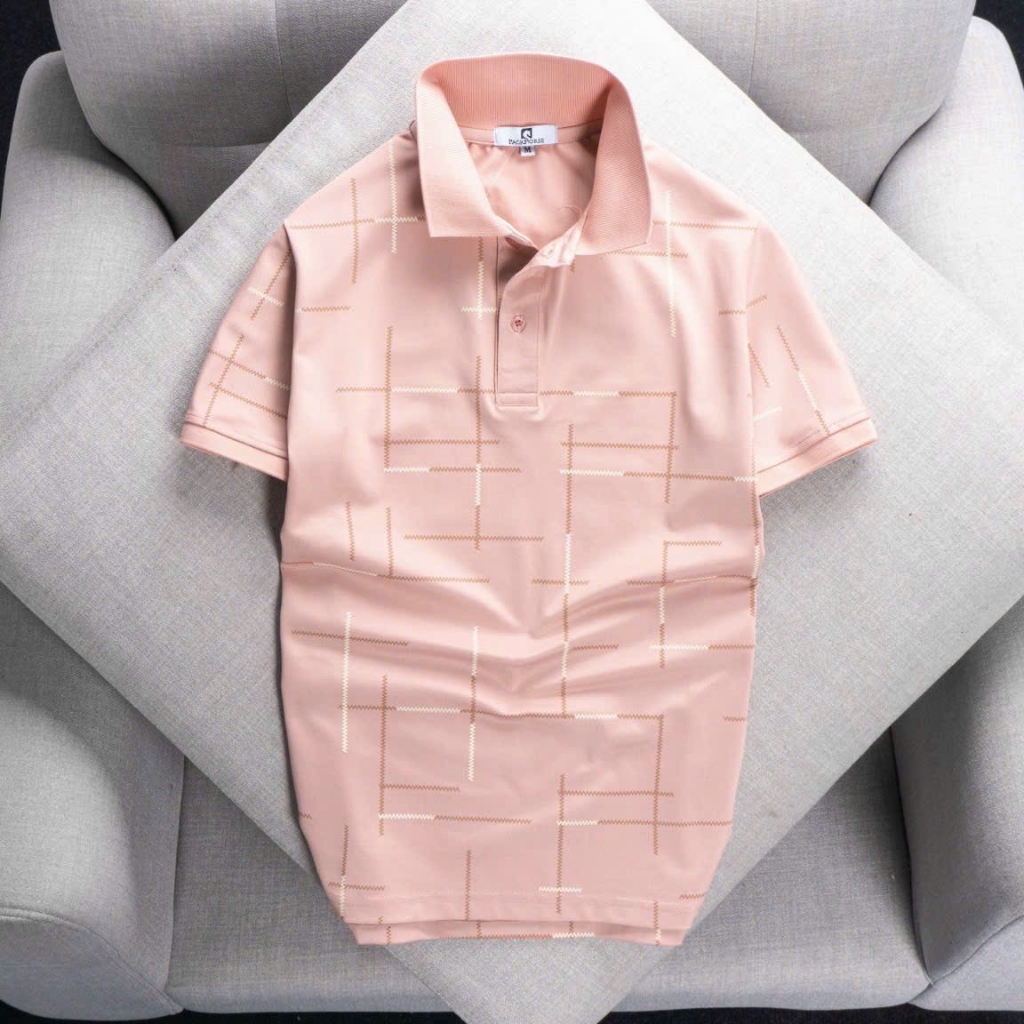 Áo thun POLO nam chấm bi cá sấu họa tiết có cổ bẻ trẻ trung niên big size 3xl Nexx&Dee PL30