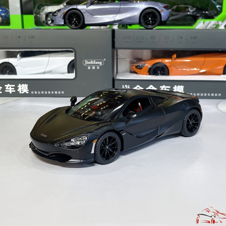 Mô hình xe kim loại Mclaren 720s tỉ lệ 1:24 hãng JINLIFANG 4 màu