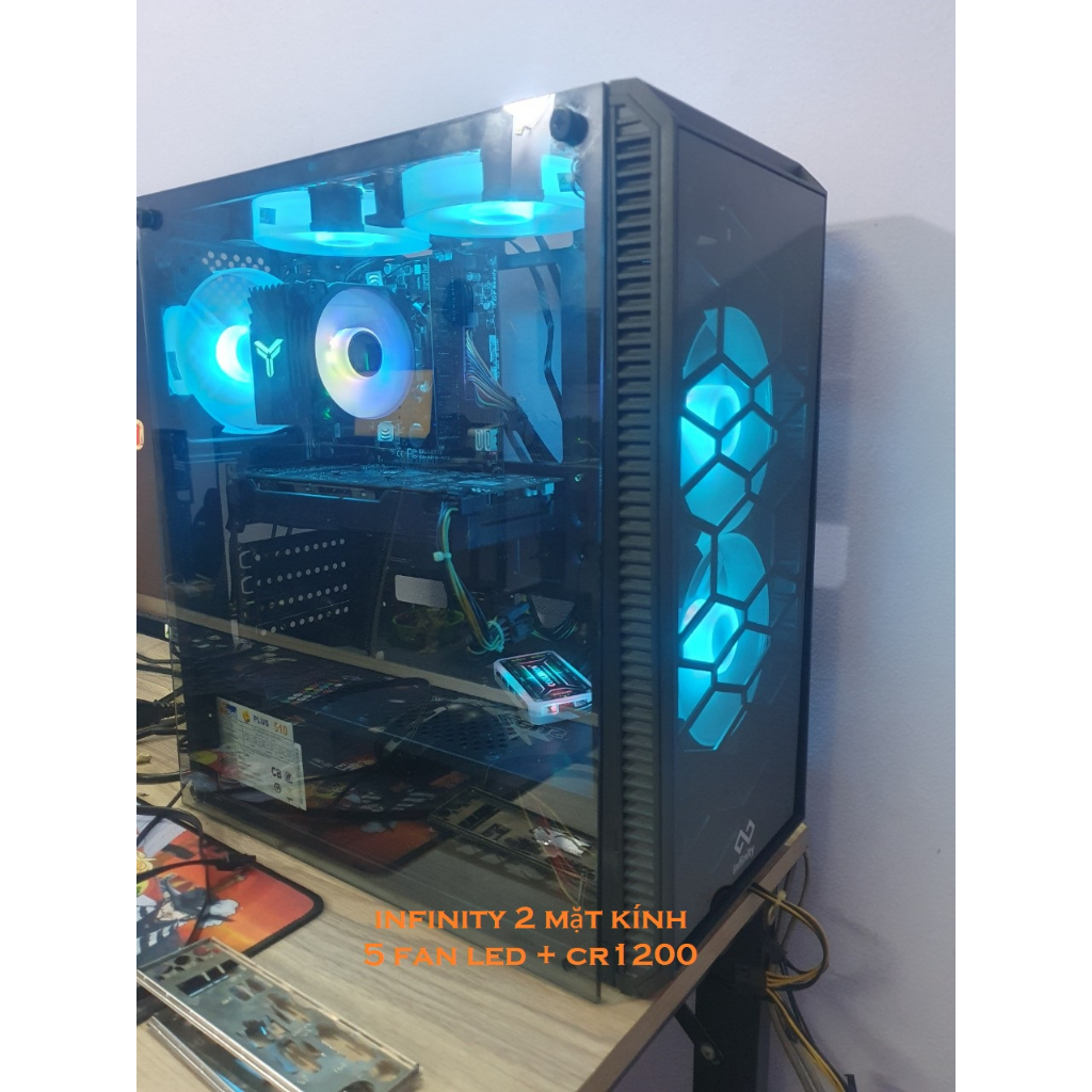 Case I3 9100f RX 570 8g ram 8G (không gồm màn)