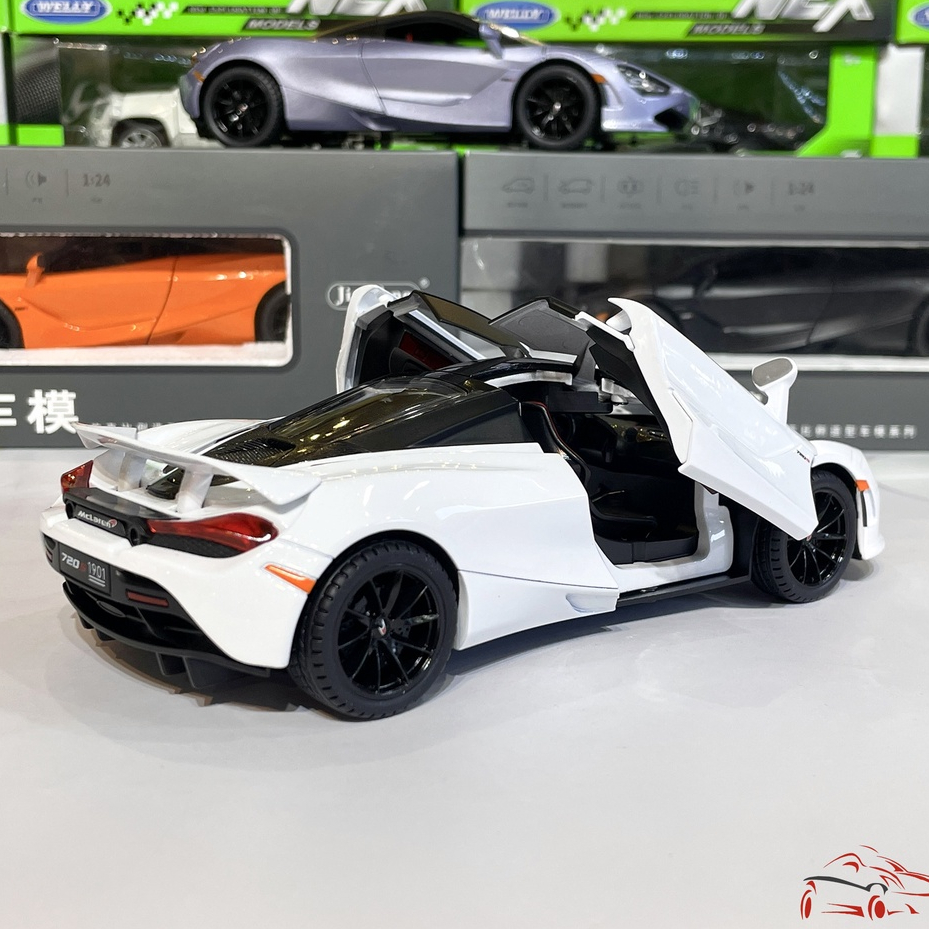 Mô hình xe kim loại Mclaren 720s tỉ lệ 1:24 hãng JINLIFANG 4 màu