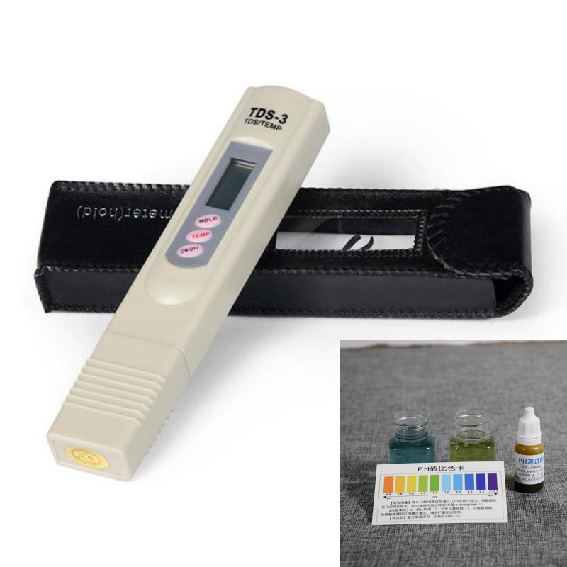 Combo Bút tds đo dung dịch thủy canh + dung dịch đo ph