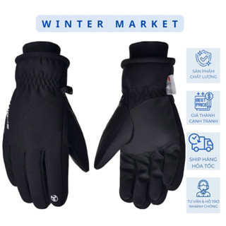  Găng tay Bao Tay phao 3M đi tuyết hai lớp chống nước nhẹ chống lạnh cảm ứng điện thoại trượt tuyết VNXK cao cấp 