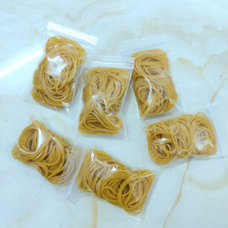 Thun Cột Tóc Cao Su Vàng Bịch nhỏ 13g