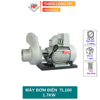 Combo máy bơm 1.7kw kèm chõ nhựa 110 THIÊN LONG Hùng Phương máy bơm nước hồ cá lưu lượng lớn