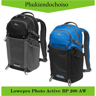 Balo máy ảnh lowepro photo active bp 200 aw, chính hãng