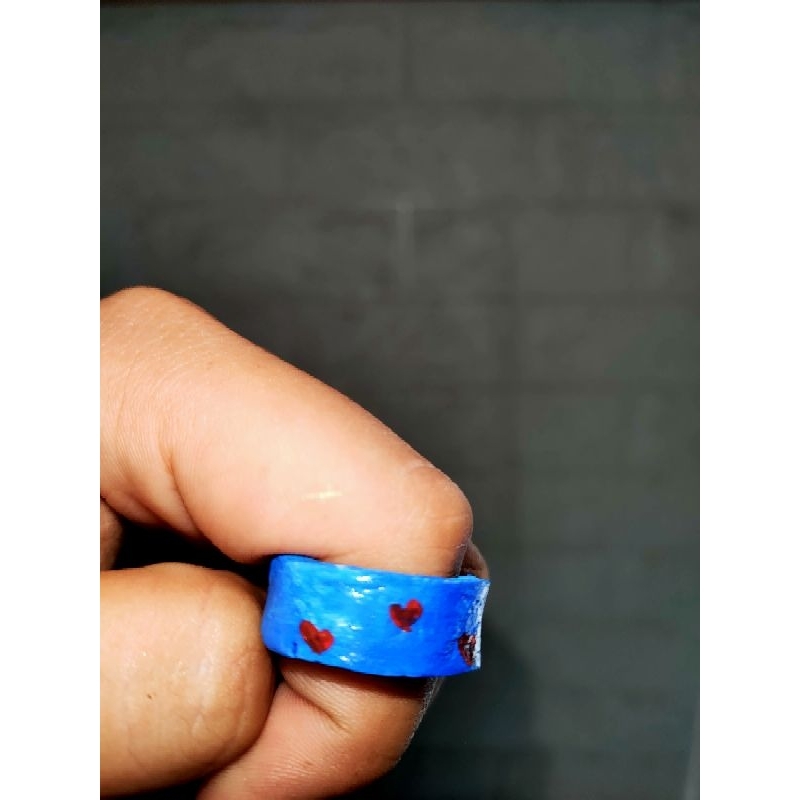 Nhẫn handmade làm bằng đất sét mont marte