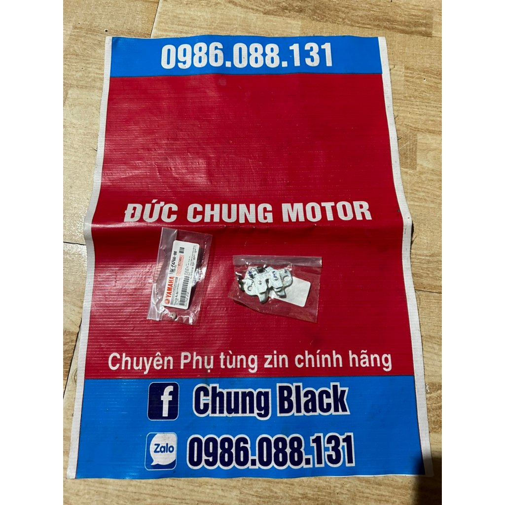 Comboo cụm khóa yên ex135,150+ kẹp nhựa định vị dây khóa yên zin chính hãng yamaha