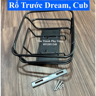 Rổ Dream, Cub Kiểu GTR - Màu đen ( Made In VN)