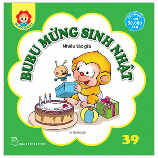 Sách - bé học lễ giáo - bubu tập 39: mừng sinh nhật