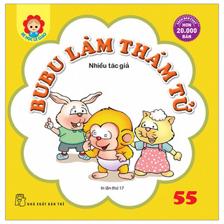 Sách - bé học lễ giáo - bubu tập 55: làm thám tử