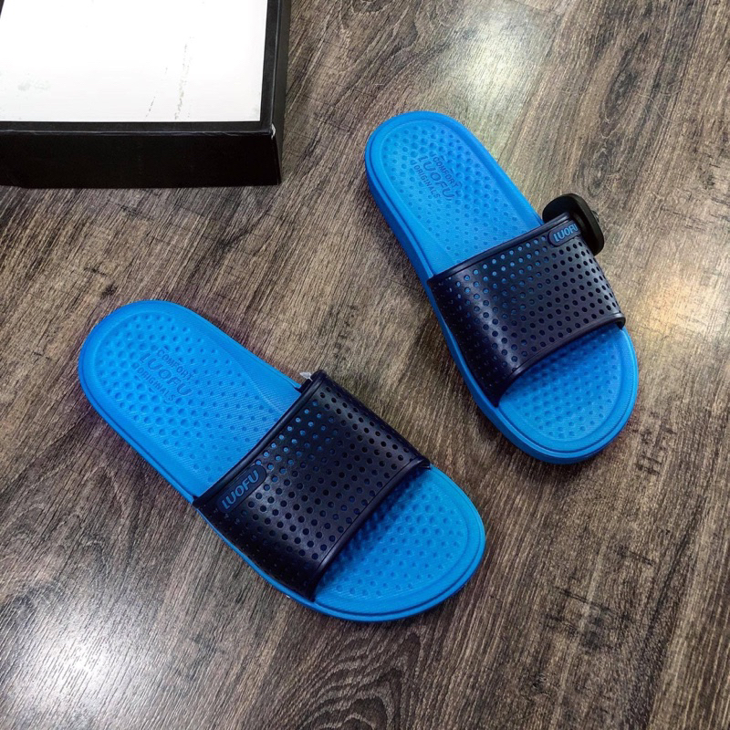 Dép lê nam luofu 6176, mềm, êm, bền, không sợ nước, size 40-44