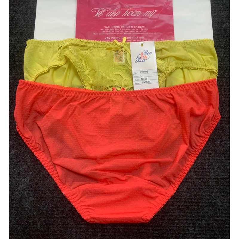 Quần lót nữ Bonbon 9193 - quần lót thun lưới 9193