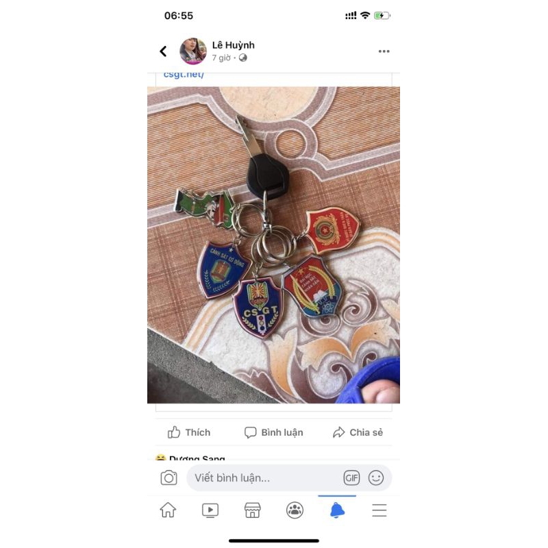 Móc khóa in hình logo các loại