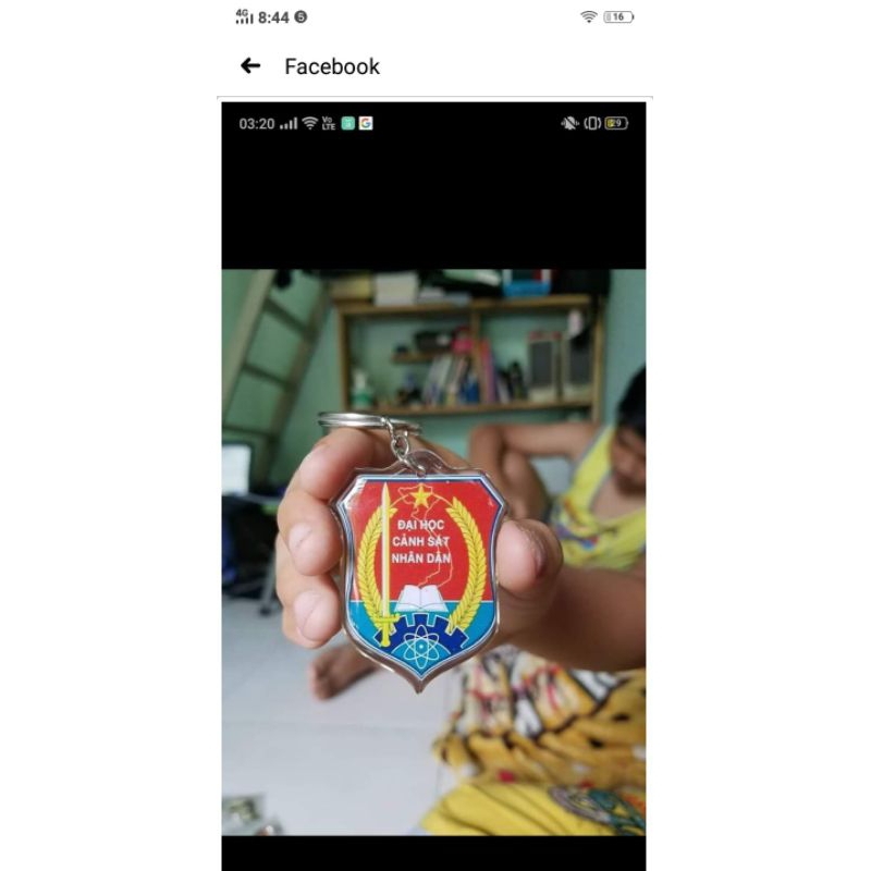Móc khóa in hình logo các loại