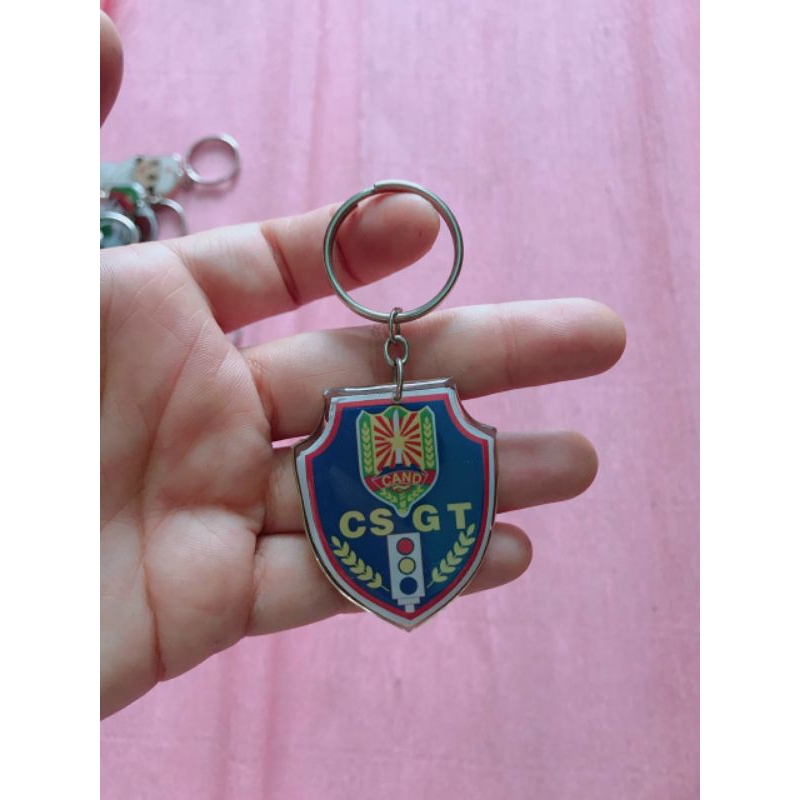 Móc khóa in hình logo các loại