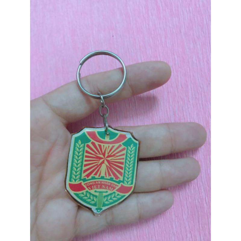 Móc khóa in hình logo các loại