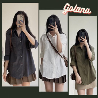 Áo sơ mi nữ dài tay form rộng ulzzang kiểu hàn basic 10 màu dễ phối đồ ( có bigsize) ( Có Sẵn- Giao Ngay)