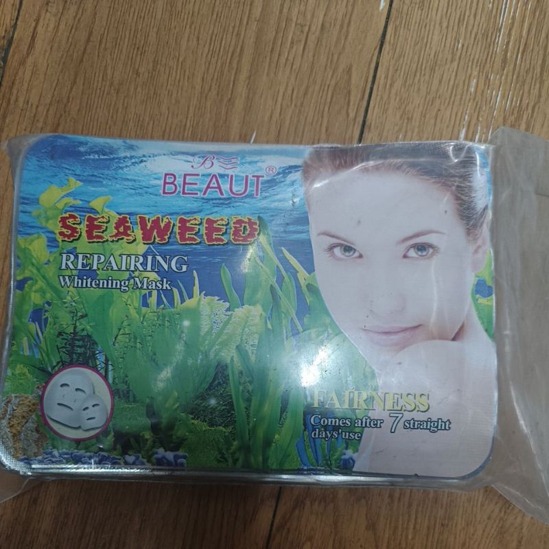 combo 10 miếng mặt nạ rong biển