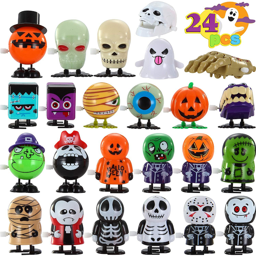 Đồ Chơi Halloween vặn dây cót cho trẻ em, Đồ Chơi Con Ma Biết đi, Toys Halloween screwed retune for children