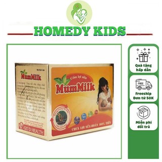 Combo 2 Cốm lợi sữa sau sinh, cốm lợi sữa mummilk đông trùng hạ thảo, hộp 20 gói, giúp tăng lượng sữa ở mẹ sau sinh
