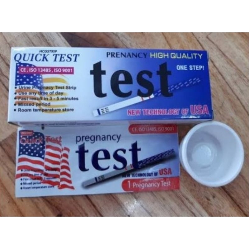 QUE THỬ THAI QUICK TEST (CHE TÊN SP)