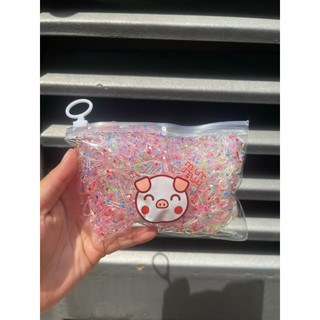 Thun cột tóc nhiều màu
