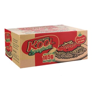Thùng 12 tô mì trộn Cung Đình Kool Spaghetti 105g