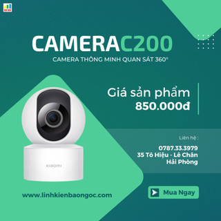 Camera ip giám sát xiaomi c200 – mjsxj14cm