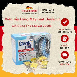 Viên tẩy lồng máy giặt, vệ sinh lồng giặt Denkmit - Hàng Đức
