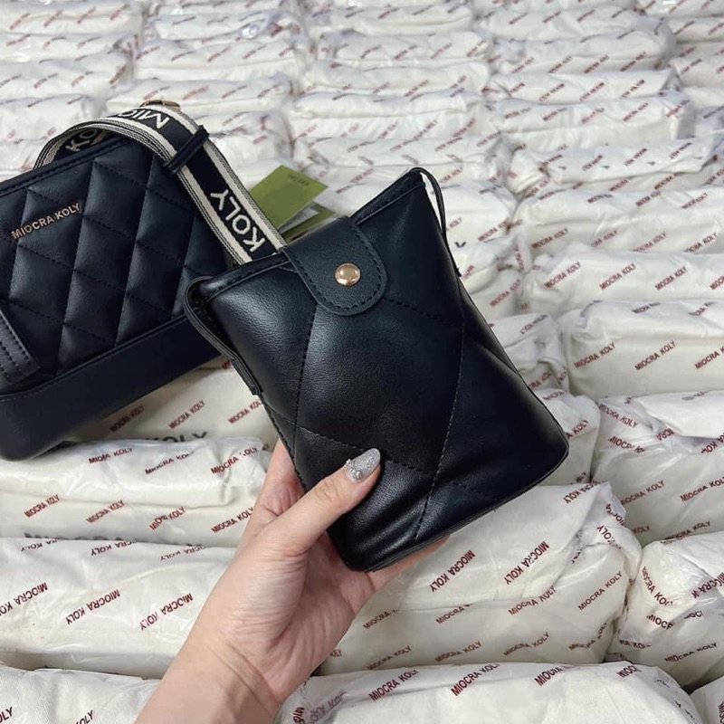 Set Phone Bag Và 2 Ví Chính Hãng Chần Trám
