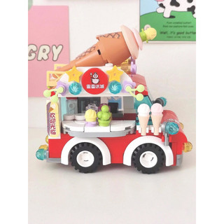 Mô hình Lego xe bán kem Mixue