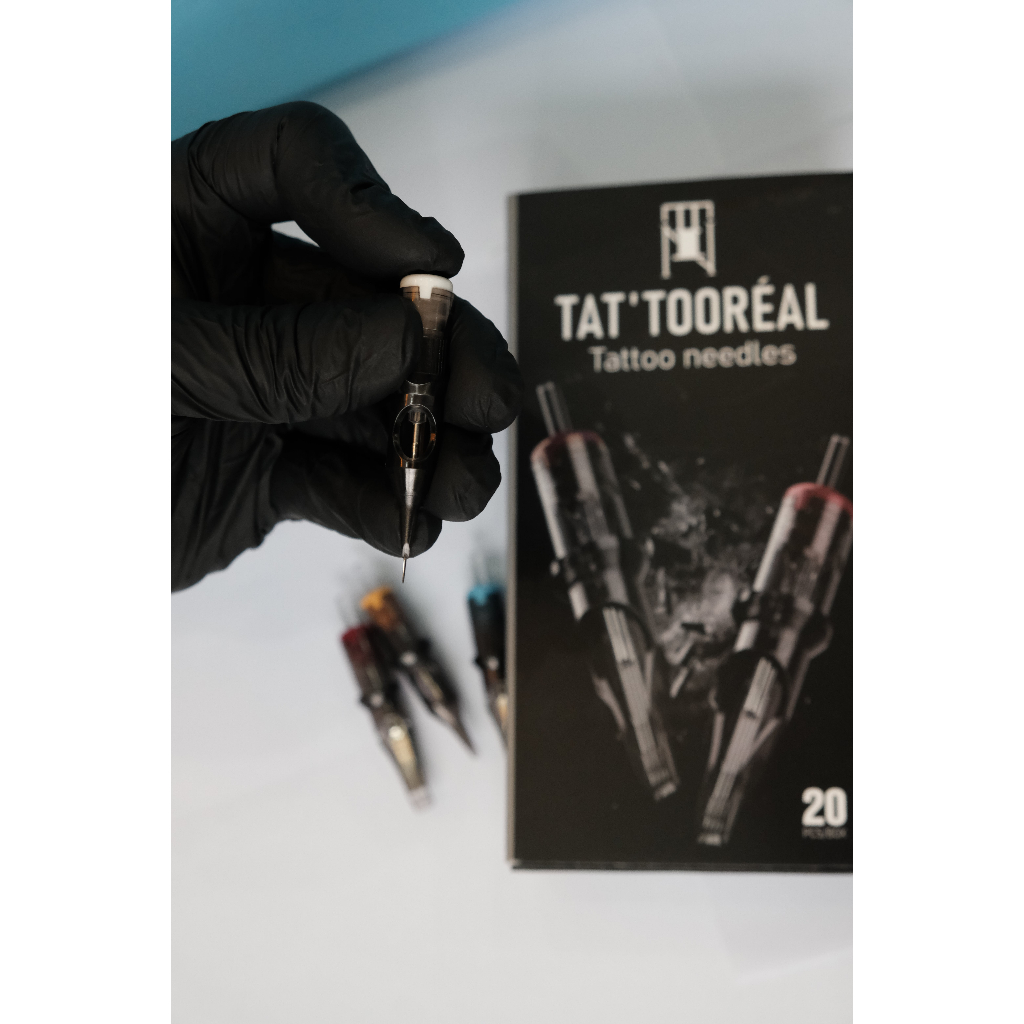 Kim xăm hình  TAT'TOORÉAL ít sát thương, vào màu tốt, da bong mỏng