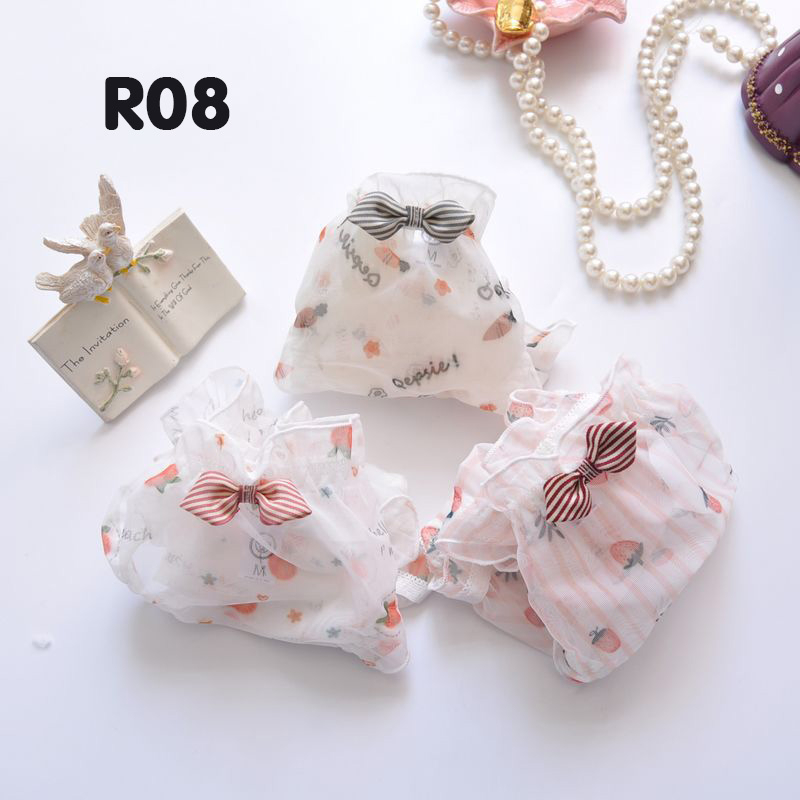 mã R08 Quần lót nữ CAO CẤP cỡ lớn cotton XL, XXL cho 60kg đến 80kg Cạp thấp
