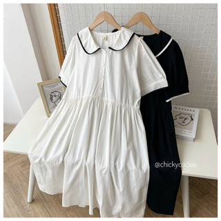 Đầm babydol có bâu