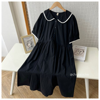 Đầm babydol có bâu