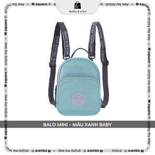 Balo mini du lịch đa năng tiện ích vải poly chống thấm nước cao cấp Msquare® Chính hãng giá tốt