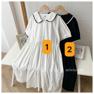 Đầm babydol có bâu