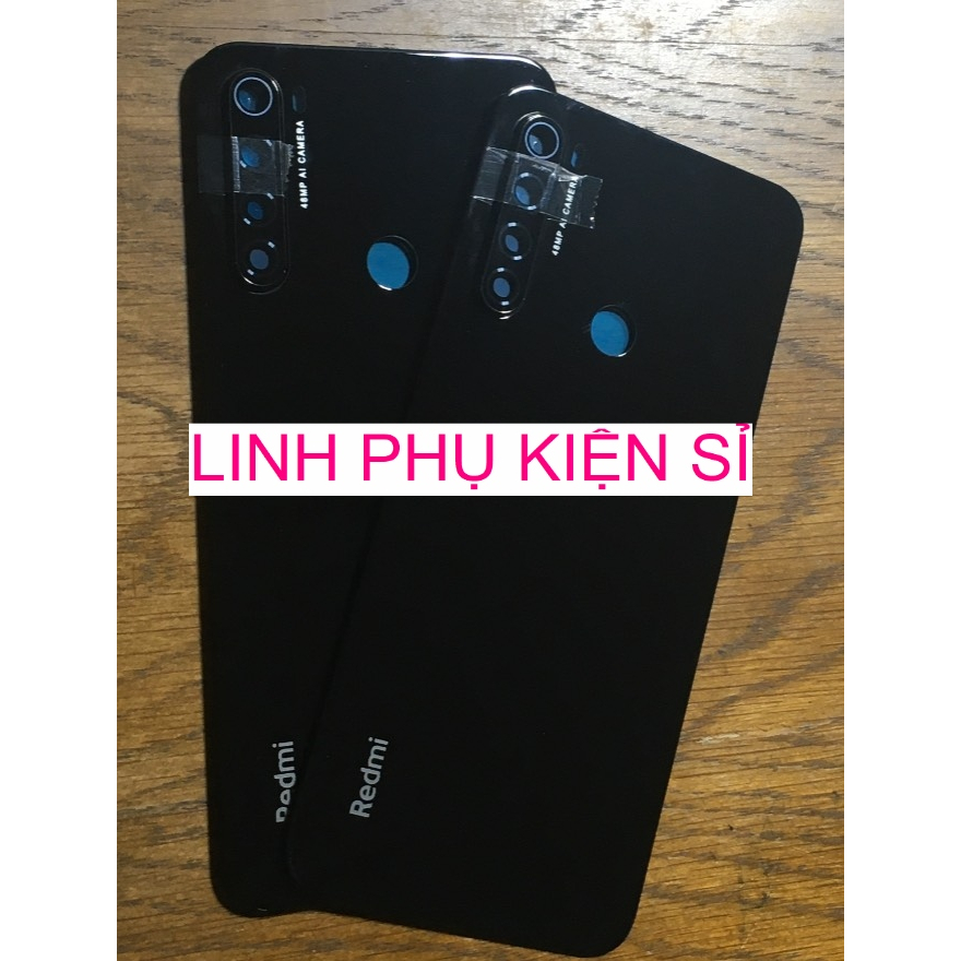 NẮP LƯNG XIAOMI REDMI NOTE 8 MÀU ĐEN