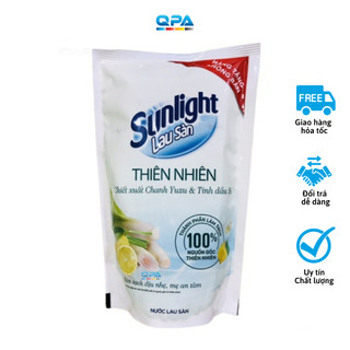 Lau sàn Sunlight thiên nhiên chiết xuất chanh Yuzu và tinh dầu xả 700ml