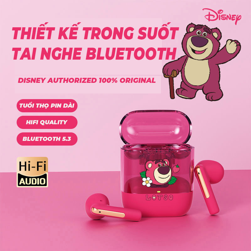 Disney TZW1 TWS Tai Nghe Bluetooth 5.3 Không Dây Có Mic Hai Chế Độ Cảm Ứng
