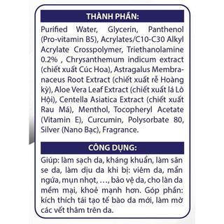 N-Biotech Gel Nano Bạc N-Silver