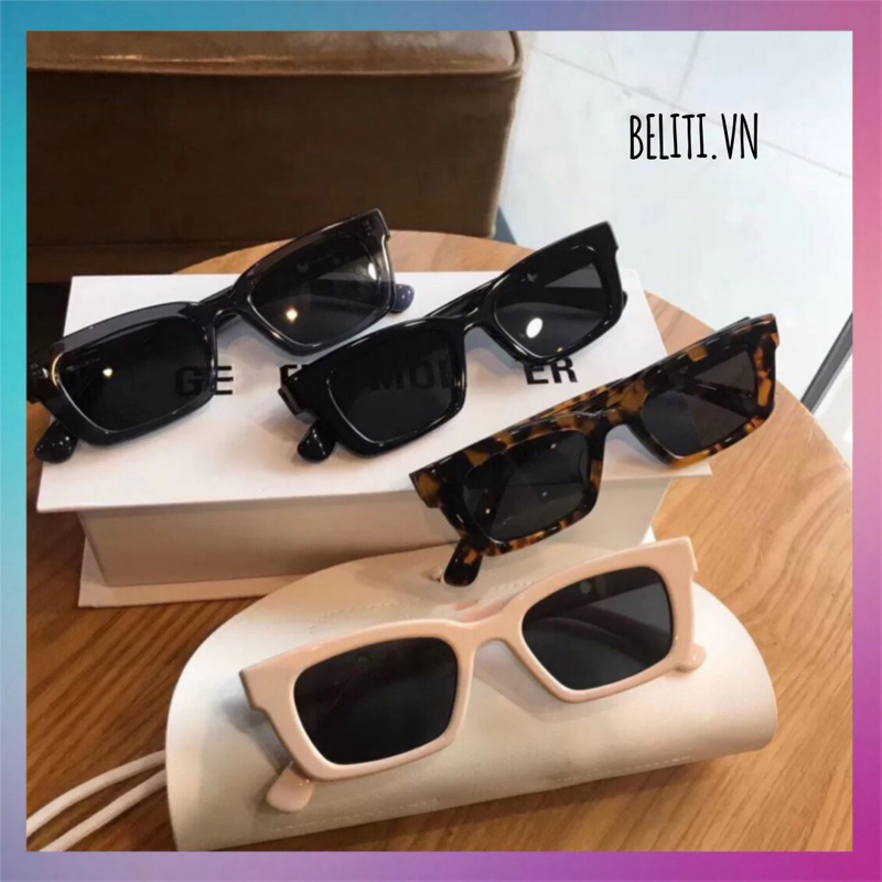 Kính Mát Gọng Vuông B85 Nhiều Màu Tùy Chọn Phong Cách Hàn Quốc Cá Tính Thời Trang Cao Cấp