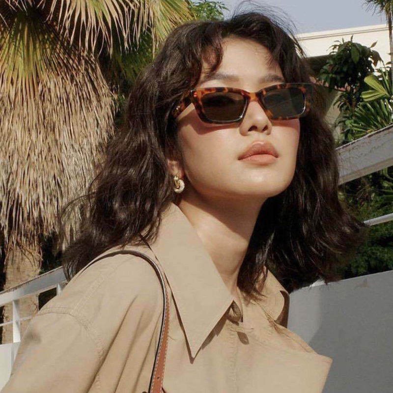 Kính Mát Gọng Vuông B85 Nhiều Màu Tùy Chọn Phong Cách Hàn Quốc Cá Tính Thời Trang Cao Cấp